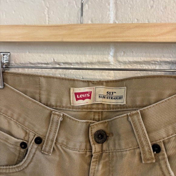 Levi’s 513 khaki cord jeans - Picture 2 of 8